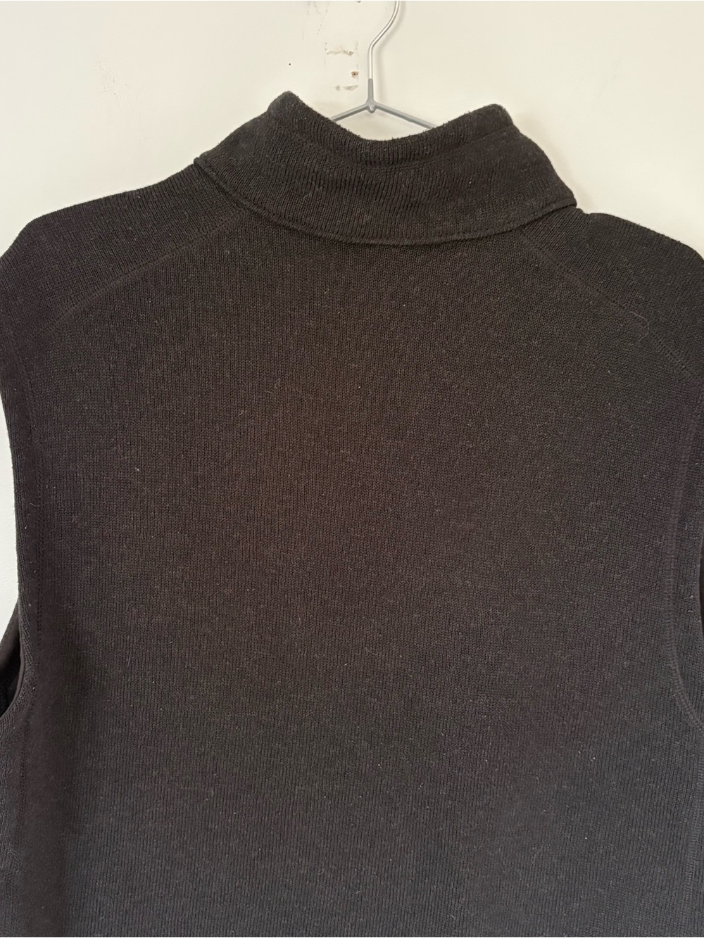 Patagonia Men’s Better Sweater Full Zip Fleece Vest Black Size XL - Mersino Logo - Picture 11 of 12